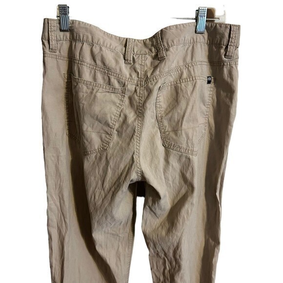 Men’s Travis Matthew Brown Golf Pants Size 30 x 30 lightweight breathable casual - Picture 5 of 5
